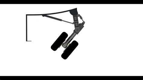 Autodesk Inventor Landing Gear Animation Youtube