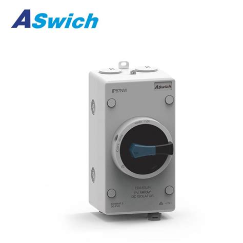 Aswich Eds1 N324 Din Rail Ip66 Solar Pv Dc Disconnect Switch 32a