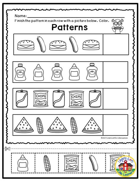 Two years of age is a great time to start. Summer Math Printables for Preschool | Linda's Loft for ...