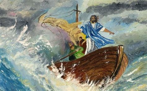 Jesus En La Barca