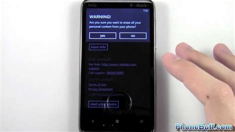 How to backup android phone with dr.fone toolkit. How To Factory Reset Your Windows Phone - YouTube