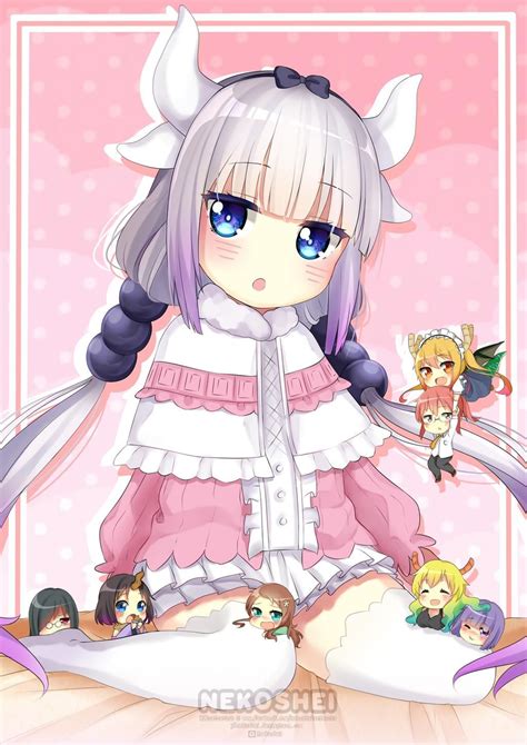The series began serialization in futabasha's monthly action magazine since may 2013 and is licensed in north america by seven seas entertainment. Kanna Kobayashi-san Chi no Maid Dragon by Nekoshei on ...