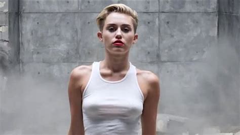 See Miley Cyrus Naked In Wrecking Ball Video ABC News