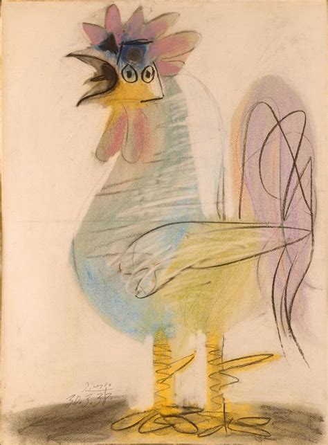 The Lost Sock Picasso Rooster