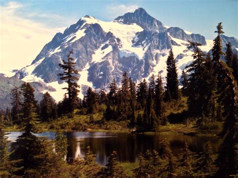 Beautiful Mt Shuksan North Cascades Washington Photography By