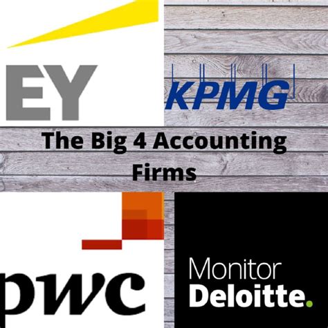 The Big 4 Accounting Firms Ag Bookkeeping Services Accounting Firms