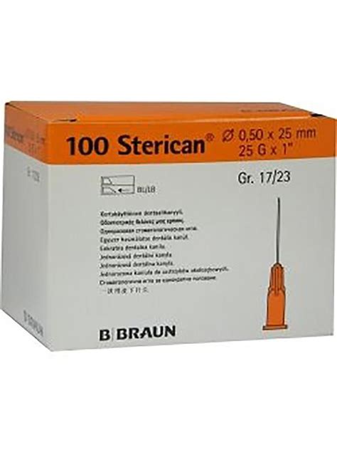 Sterican Injtű 25g1 100db 0 Onlinedentalhu