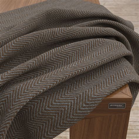 Seamless Zigzag Twill Fabric Texture (fabric 049) - Arroway Textures