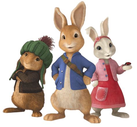 Cartoon Characters Peter Rabbit Png