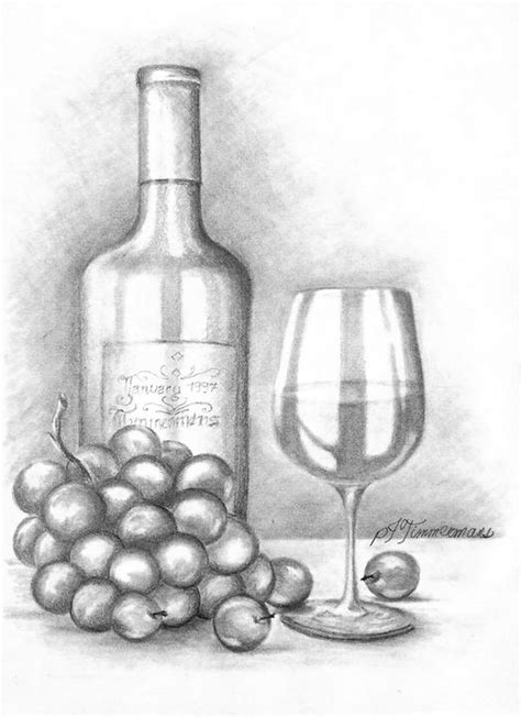 2191x2947 still life drawings easy pictures easy still life draw 1024x850 easy still life drawings still life drawing kids artists. Wine bottle, glass and grapes | Grape drawing, Pencil art ...