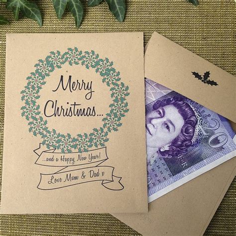 10 Merry Christmas Money Envelopes By Wedding In A Teacup