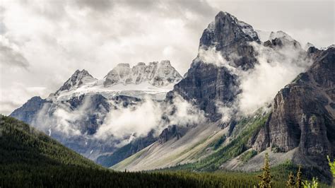 Download Wallpaper Alberta Canada Natural Landscape 1366x768