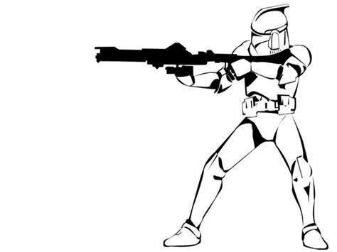 Clone Trooper Ink Sketch By Nate9126 On Deviantart
