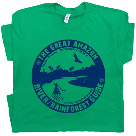 Amazon River T Shirt Kayak T Shirt Canoe T Shirt