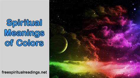 Spiritual Meanings Of Colors
