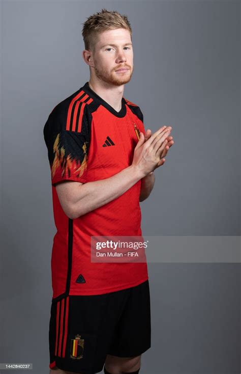 Kevin De Bruyne Of Belgium Poses During The Official Fifa World Cup