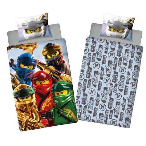 Buy Lego Ninjago Licenced Single Bed Duvet Cover Set Mydeal