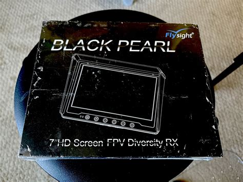Flysight Black Pearl Rc801 58 Ghz Fpv Monitor Diversity Rx Multi