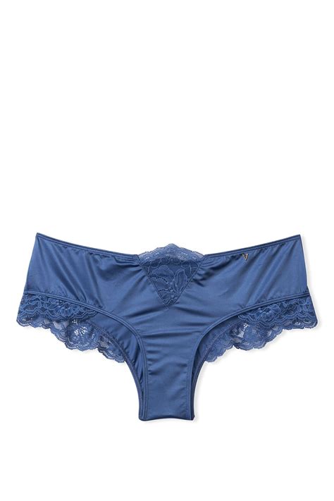 buy victoria s secret micro lace insert cheeky panty from the victoria s secret uk online shop
