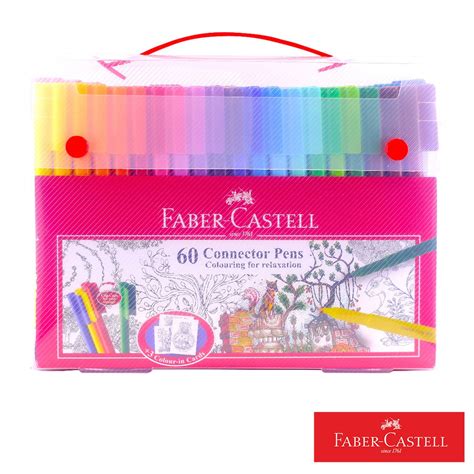 Faber Castell Connector Pens 60 Colors Shopee Philippines