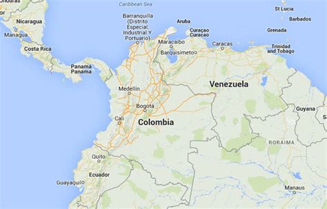 Mapa De Colombia Donde Est Queda Pa S Encuentra Localizaci N 114240