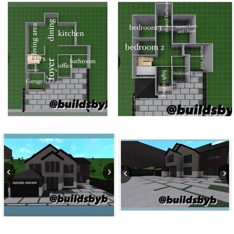 You can view or buy a house plan cheaply online or look at all of the homes for sale at open houses near you. Pin by jaylyn boyd on Bloxburg | Two story house design ...