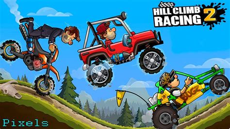 Hill Climb Racing 2 New Vehicles Unlocked Youtube