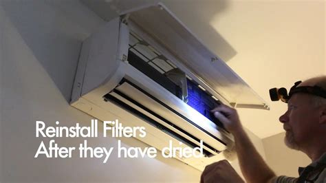 How To Clean Ductless Mini Split Filters YouTube