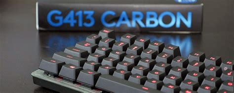 Logitech G413 Carbon Mechanical Keyboard Review Techspot