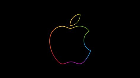 Download Wallpaper The Famous Apple Logo 1600x900