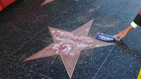lapd arrests suspect in donald trump s walk of fame star vandalism