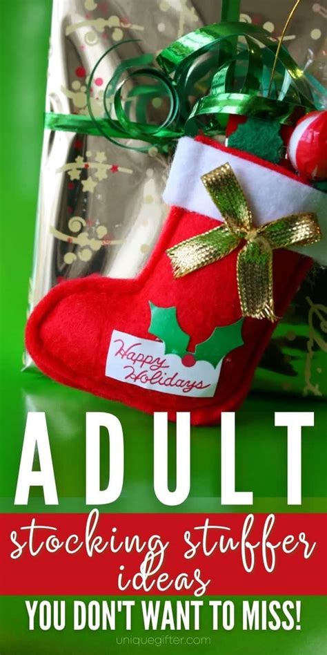 400 Stocking Stuffer Ideas For Adults Unique Ter