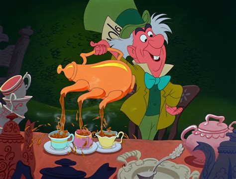 Alice In Wonderland 1951 Mad Hatter Mad Tea Party Alice In Wonderland