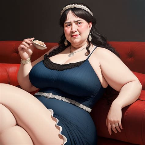 Generador De Arte AI A Partir De Texto Pretty Roman Aunt With Big Fat Belly In Tight Img