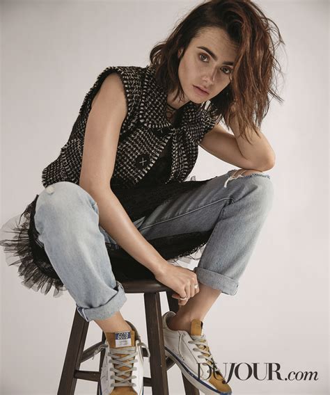 Lily Collins Pictures And Exclusive Interview Dujour Spring