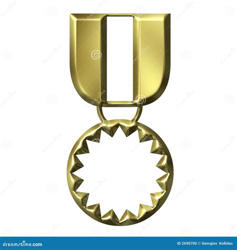 Medalla Del Honor Foto De Archivo Imagen 2690700