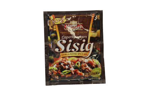 Mama Sitas Capampangan Sisig Citrus Pepper Spice Mix 40g Cvj Asian