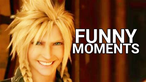 All Funny Moments In Final Fantasy 7 Remake YouTube