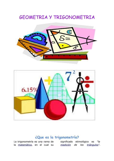 Compartir 34 Imagen Portadas Para Geometria Y Trigonometria