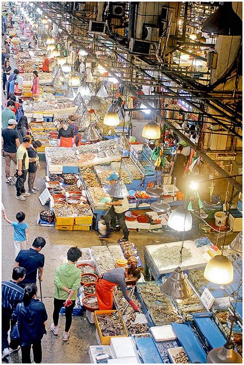 Asian Fish Markets In The Region Tsukiji Fish Tsukiji Korea Travel
