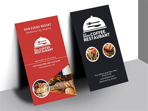 10 Effective Restaurant Business Card Ideas