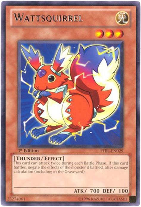 Check spelling or type a new query. Yu-Gi-Oh Card - STBL-EN029 - WATTSQUIRREL (rare ...