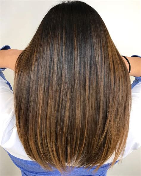 30 Brown Straight Hair With Caramel Highlights Fashionblog