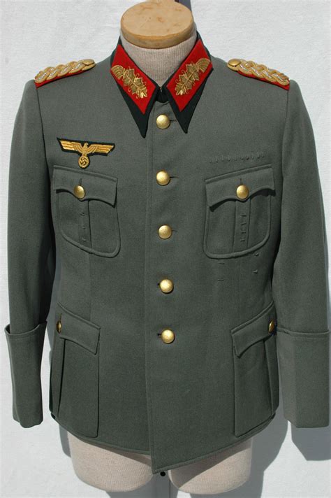 German Wwii Army Heer Generals Tunic Relics Of The Reich