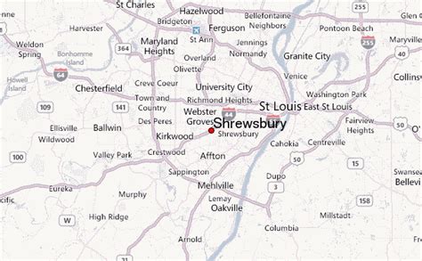 Guía Urbano De Shrewsbury Missouri