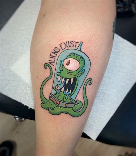 Updated 50 Out Of This World Alien Tattoos