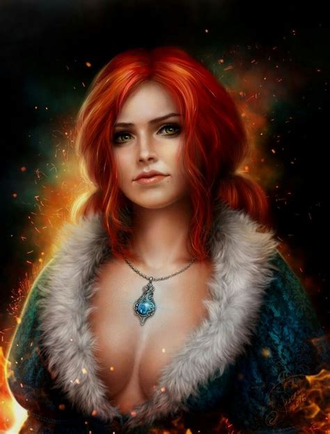Triss Merigold Image By April Rivers On Women Crush Redhead