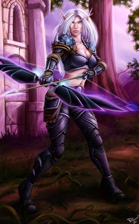 Vereesa Windrunner World Of Warcraft Dark Fantasy Art Fantasy Art