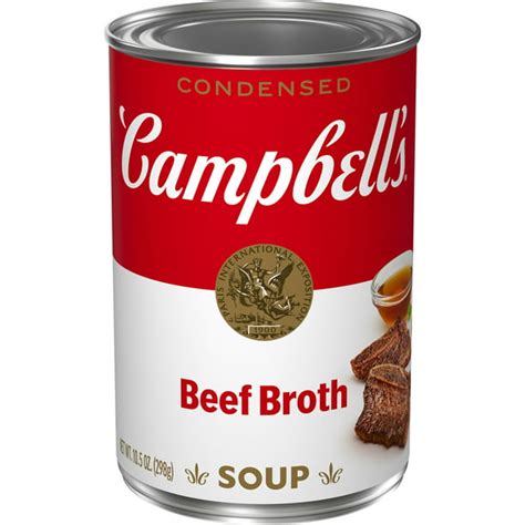 Campbells Condensed Beef Broth 105 Ounce Can
