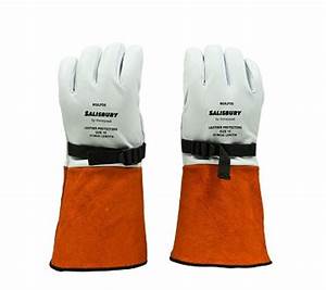 Salisbury Ngilp3s 12 Quot Leather Protector Gloves With Adjustable 
